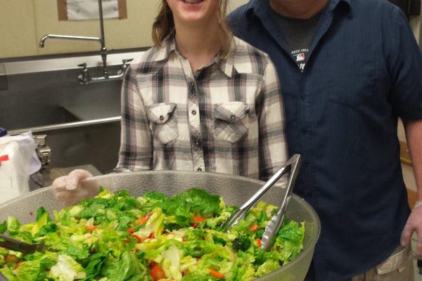 Sophia & Jim & The Big Salad