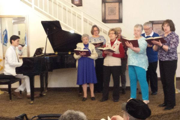 Half a Choir performing at Summer Place