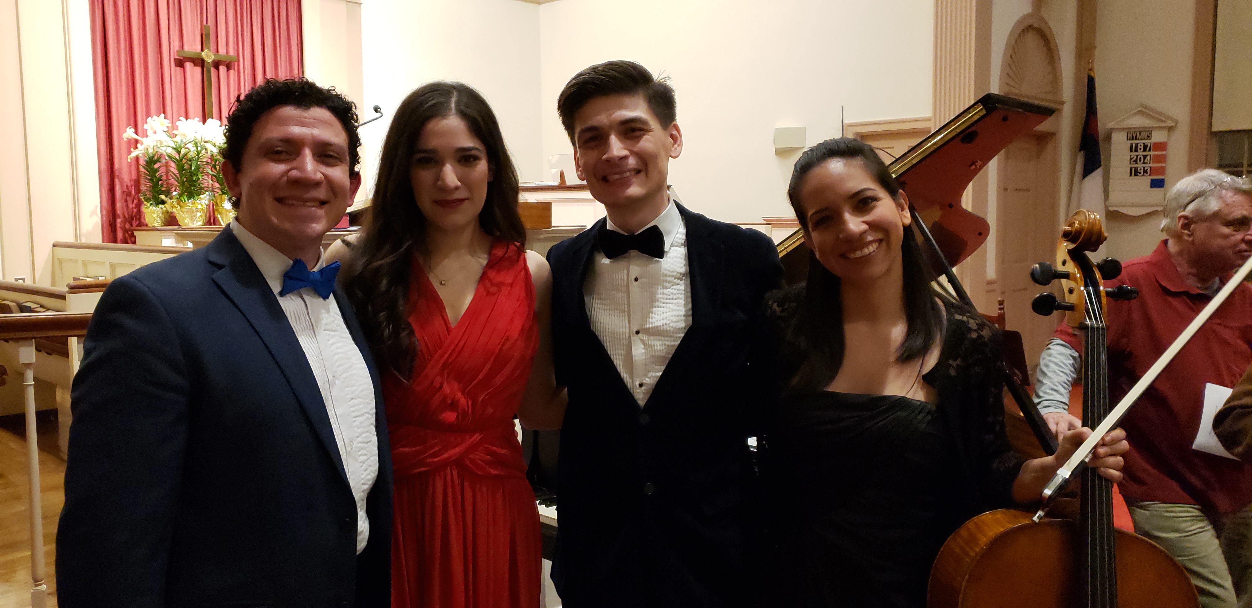 Concert w David, Ana, Francisco & Taide, April 28, 2019