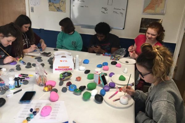 Making kindness rocks