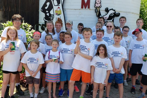 Celebrating at Kimball Farm