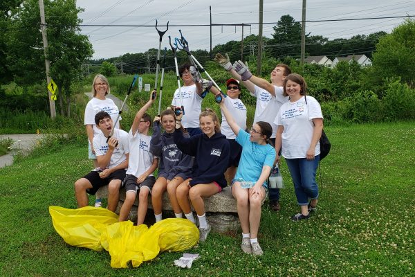 Rail Trail Clean-Up Crew