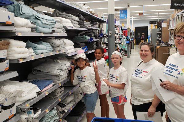 Shopping for refugee ministry