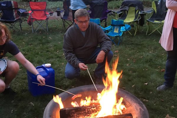 A fire makes me think . . . but about what