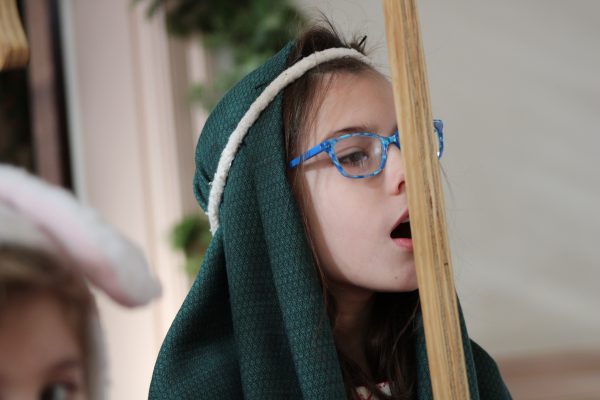 I think it’s stuck to my nose